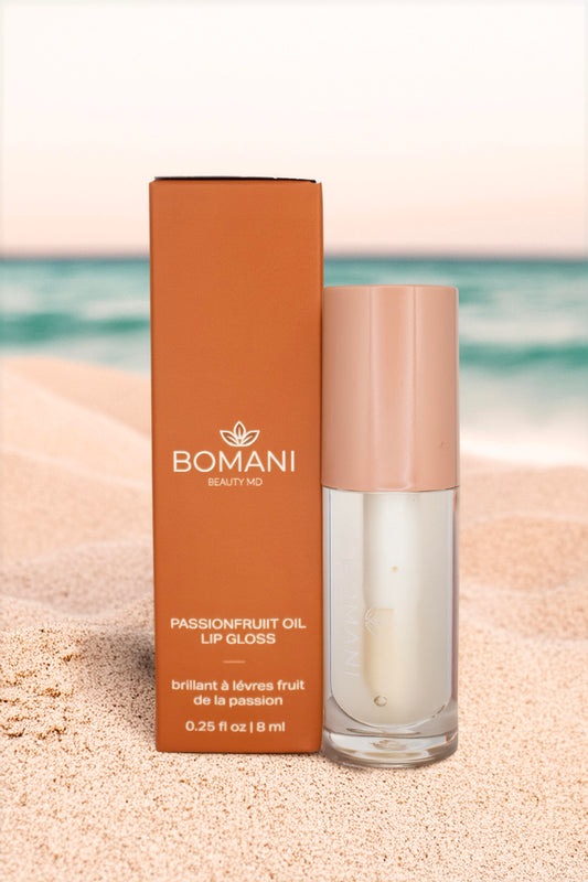 Clara - Passionfruit Oil Lip Gloss Bomani Beauty MD