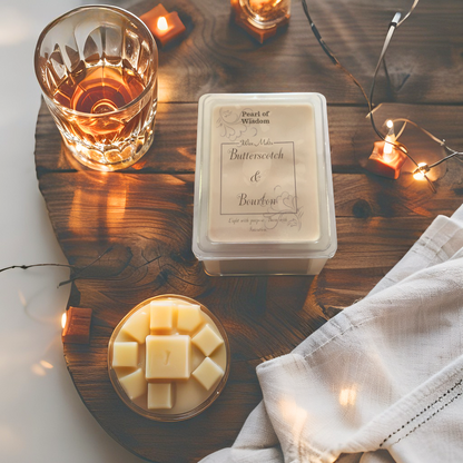 Butterscotch and Bourbon Wax Melt Pearl Of Wisdom