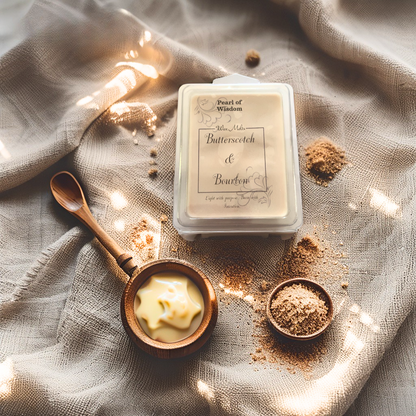 Butterscotch and Bourbon Wax Melt Pearl Of Wisdom