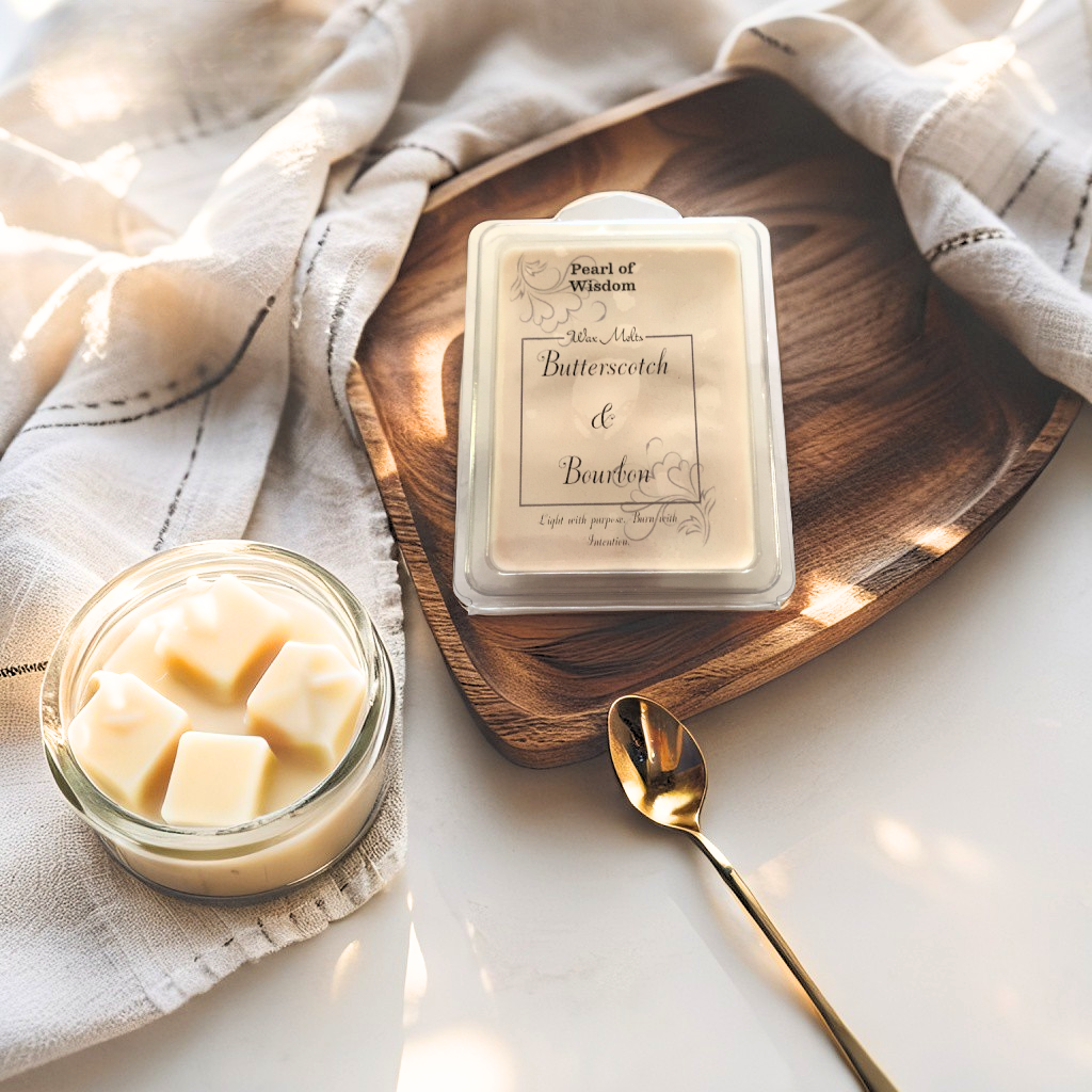 Butterscotch and Bourbon Wax Melt Pearl Of Wisdom