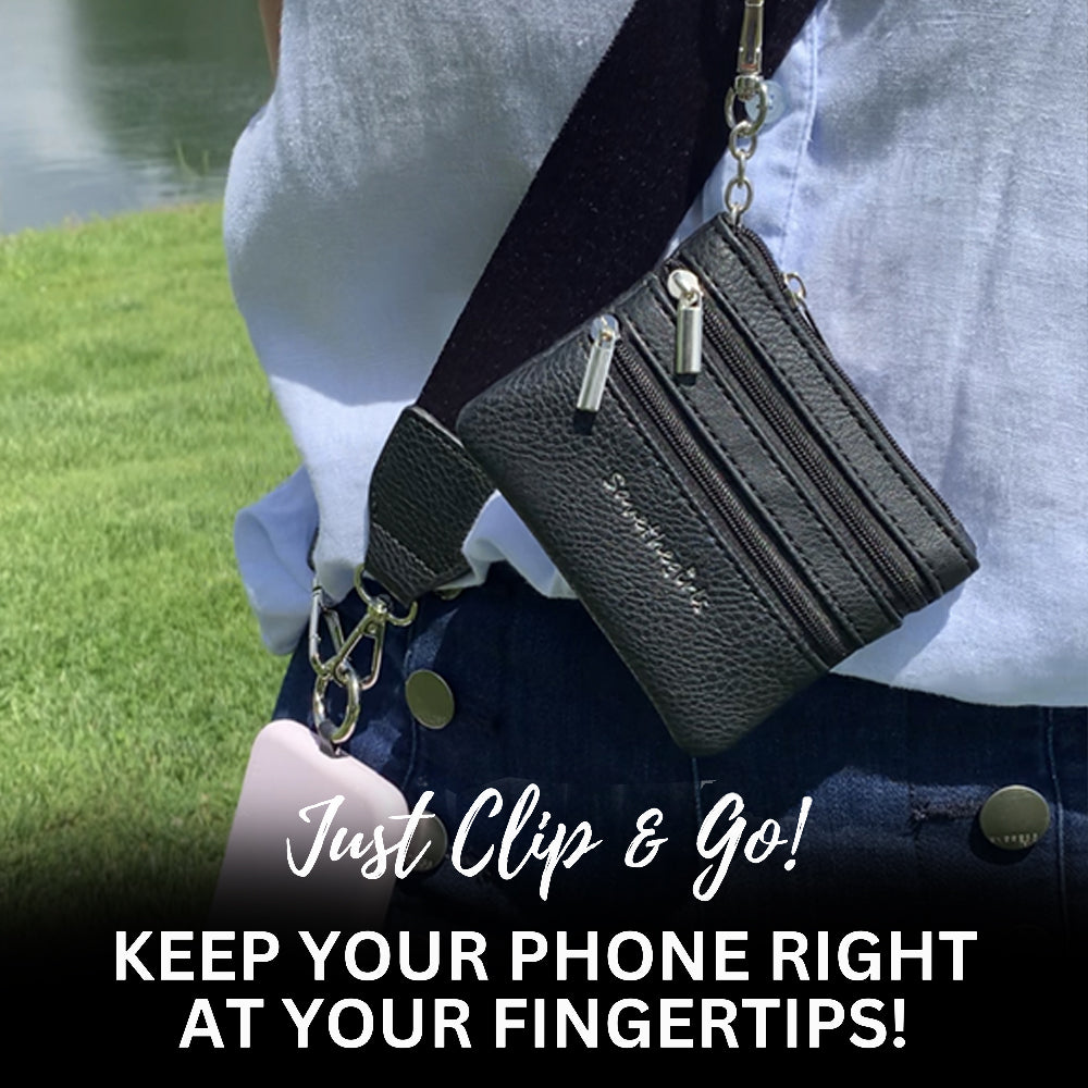 Clip & Go Strap with Pouch - Solid Collection SaveTheGirls