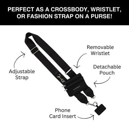 Clip & Go Strap with Pouch - Solid Collection SaveTheGirls