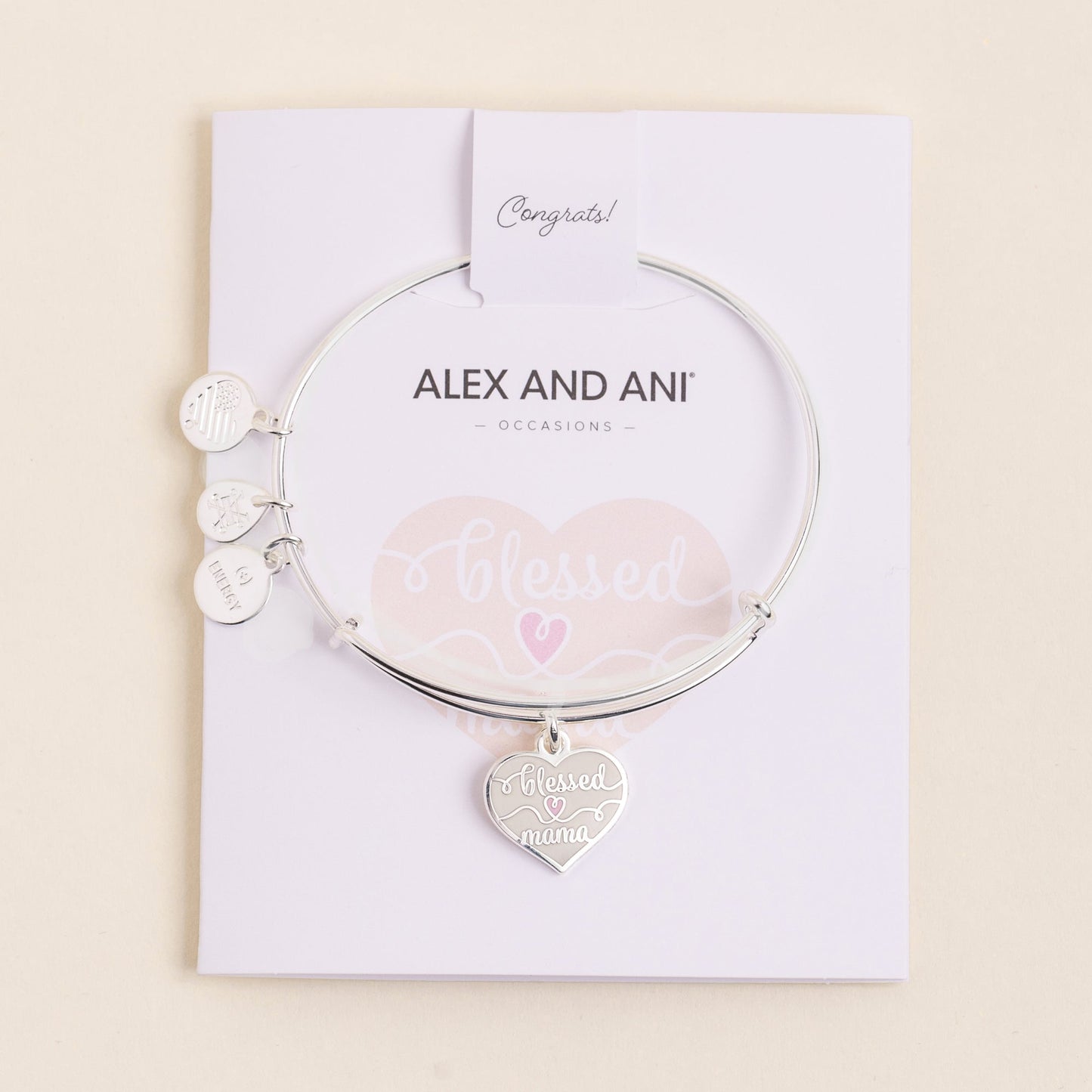 'Blessed Mama' Charm Bangle ALEX AND ANI