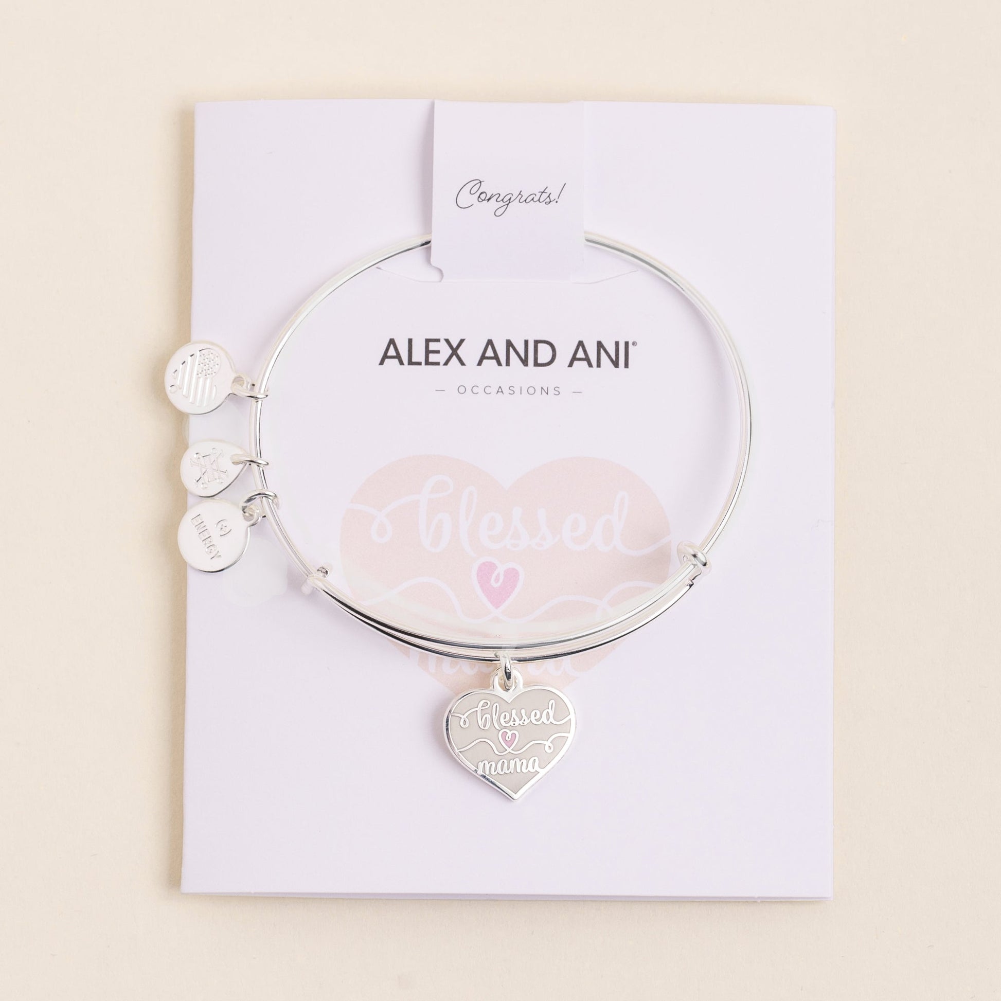 'Blessed Mama' Charm Bangle ALEX AND ANI