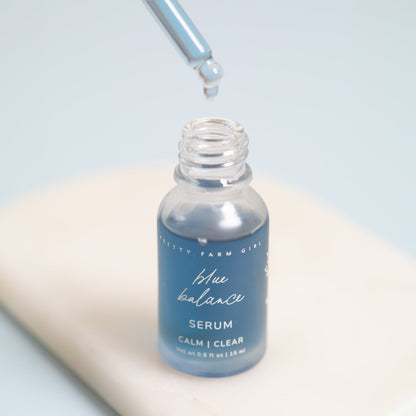 Blue Balance Face Serum Pretty farm girl