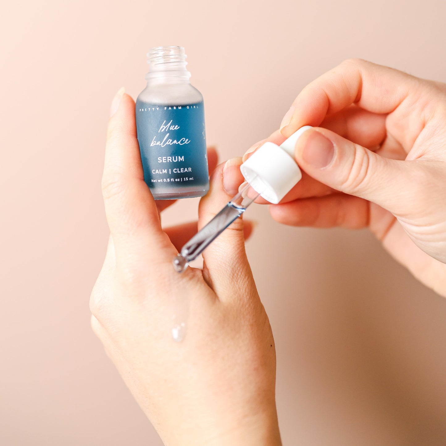 Blue Balance Face Serum Pretty farm girl