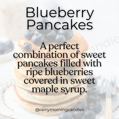 Blueberry Pancakes | Wax Melts Rainy Morning Candles