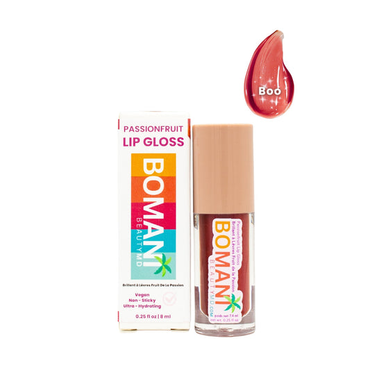 Boo - Passionfruit Oil Lip Gloss Bomani Beauty MD