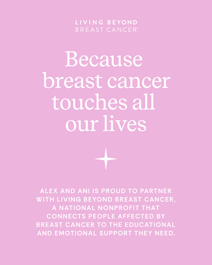 Breast Cancer Awareness Pink Ribbon Flex Cuff ALEX AND ANI