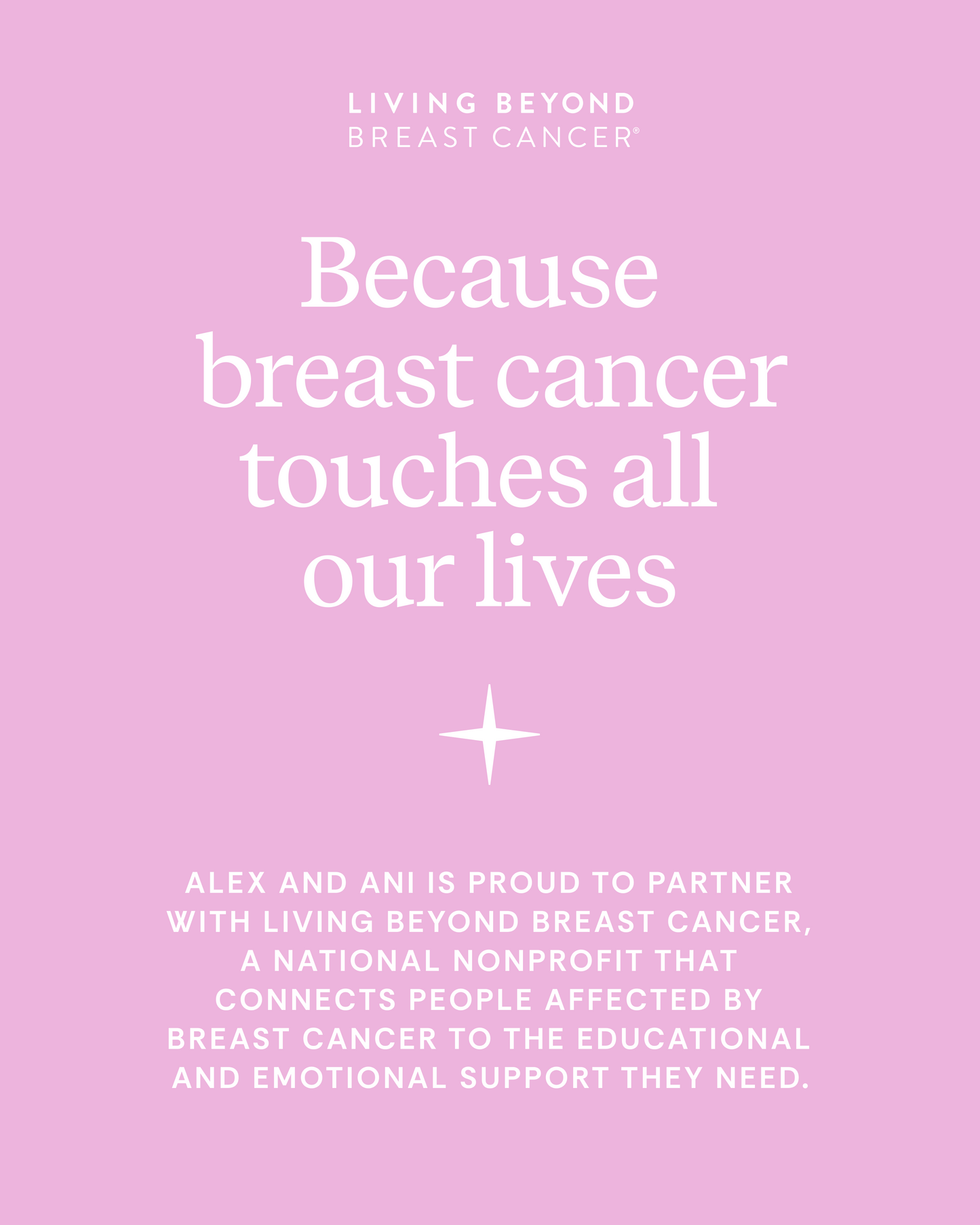 'Hope' Breast Cancer Awareness Pink Ribbon Necklace ALEX AND ANI