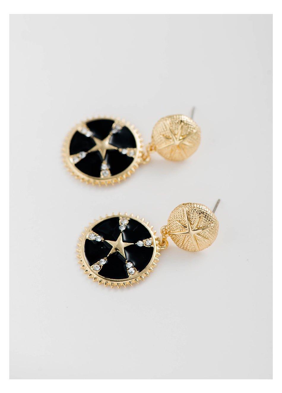 Bright Star Dangle Earring