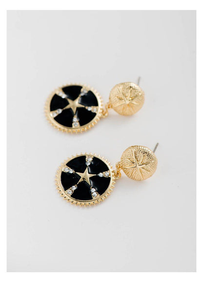 Bright Star Dangle Earring