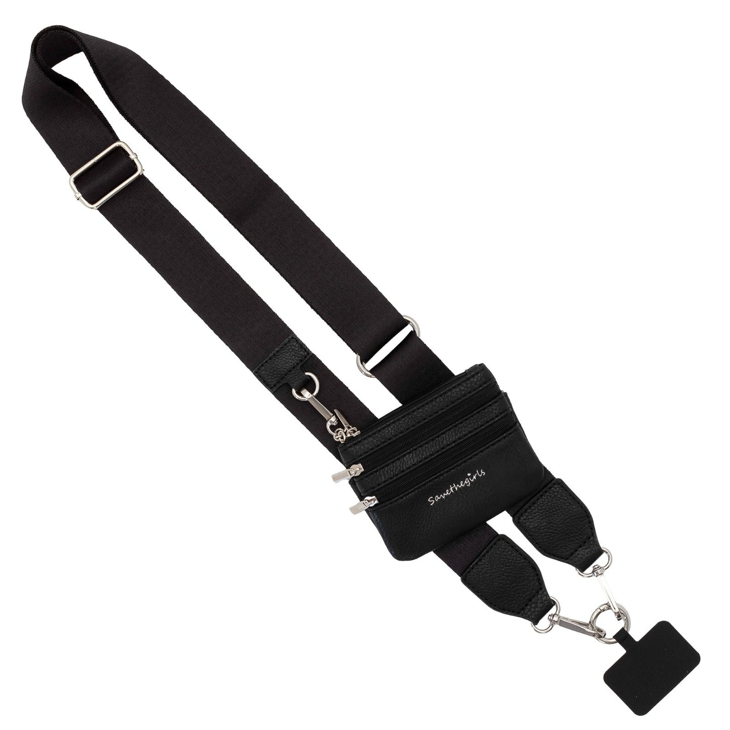 Clip & Go Strap w/Zippered Pouch SaveTheGirls