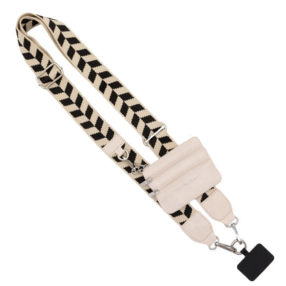 Clip & Go Strap w/Zippered Pouch Chevron SaveTheGirls