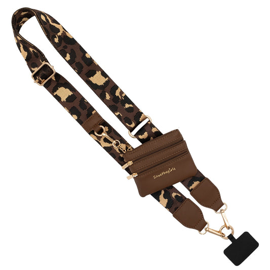 Clip & Go Strap with Pouch - Leopard Collection SaveTheGirls