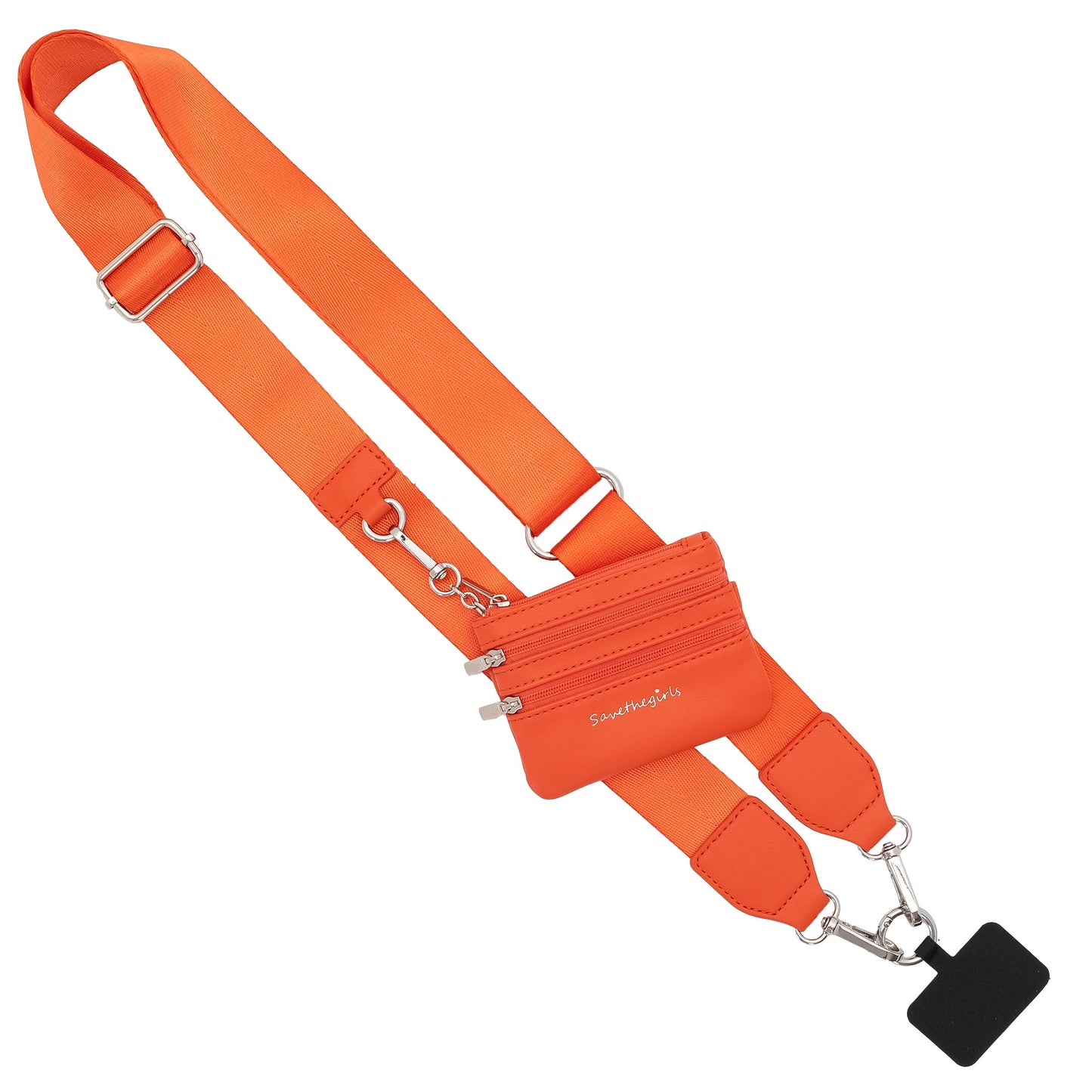 Clip & Go Strap with Pouch - Solid Collection SaveTheGirls