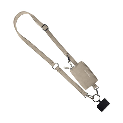 Clip & Go Strap w/Pouch Brushed Vegan Leather SaveTheGirls