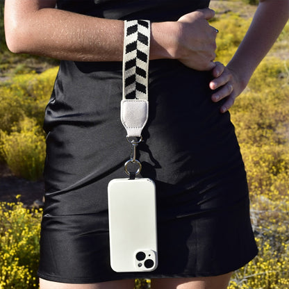 Clip & Go Strap w/Zippered Pouch Chevron SaveTheGirls