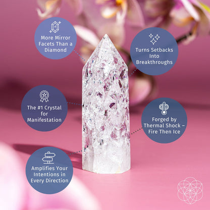 Limitless Manifestation - Ice Quartz Point Conscious Items
