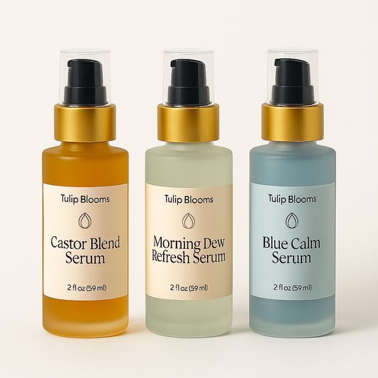 The Youthful Serum Set Tulip Blooms