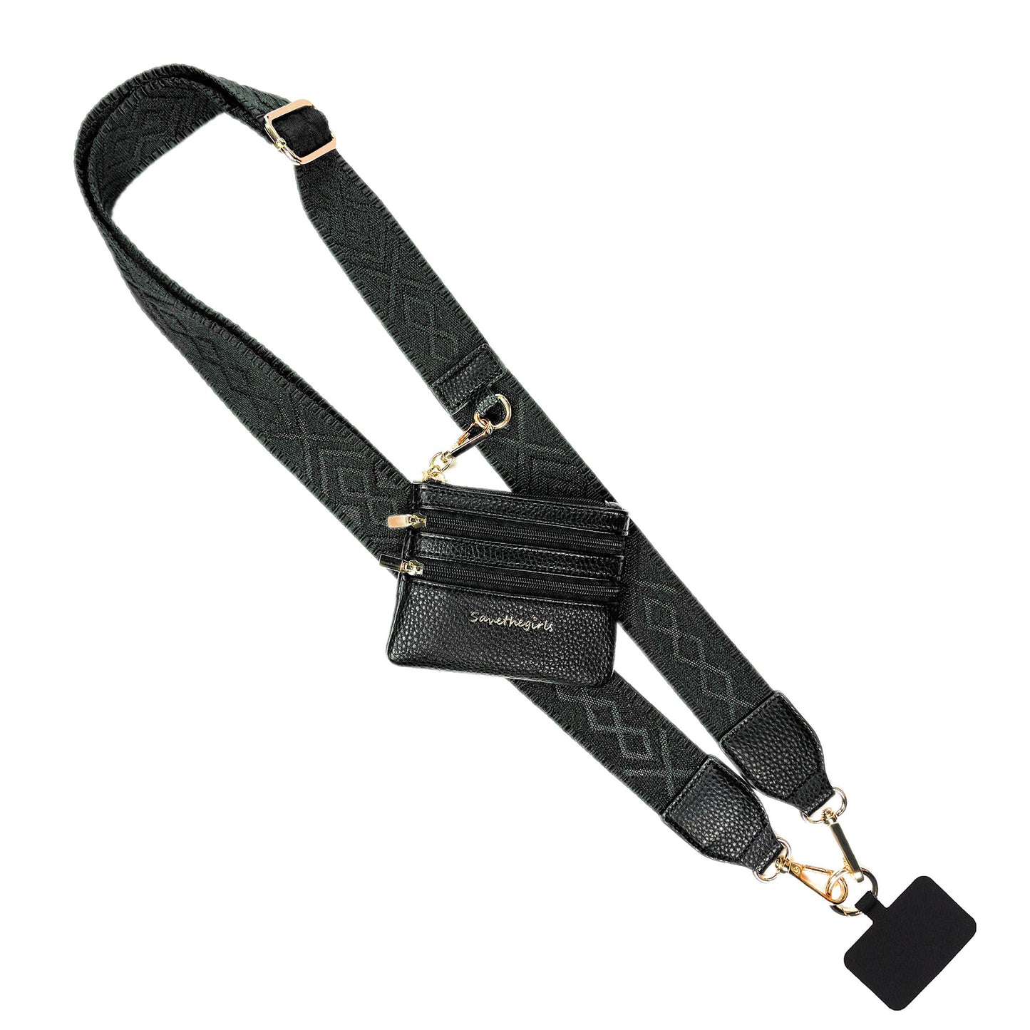 Clip & Go Strap w/Zippered Pouch Classic SaveTheGirls