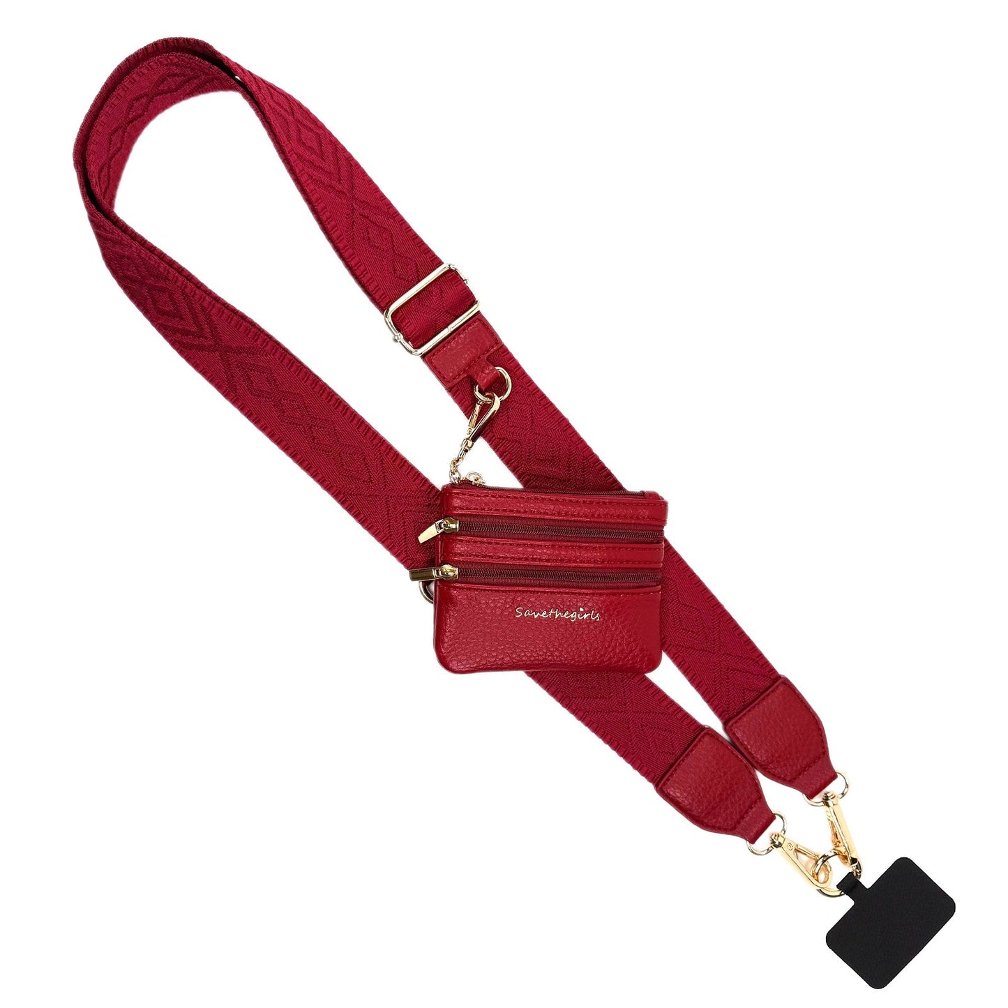 Clip & Go Strap w/Zippered Pouch Classic SaveTheGirls