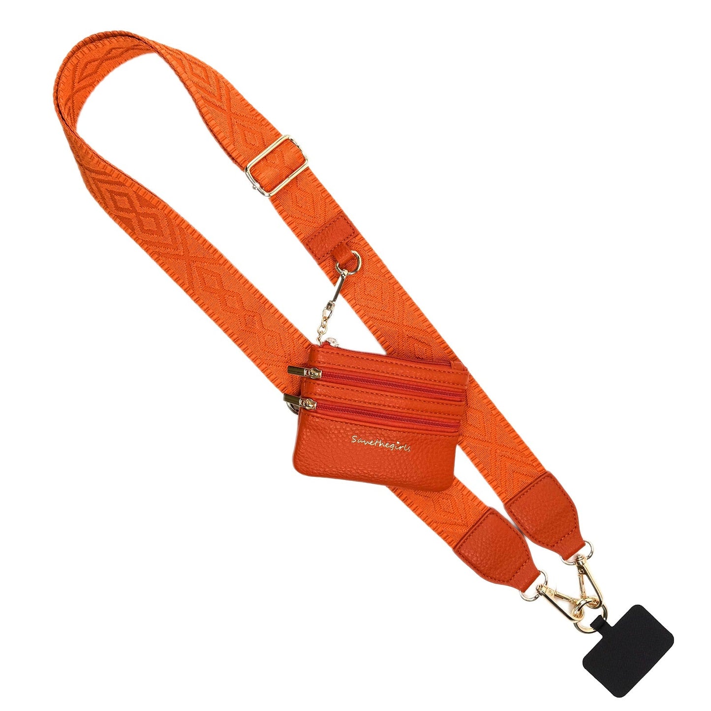 Clip & Go Strap w/Zippered Pouch Classic SaveTheGirls