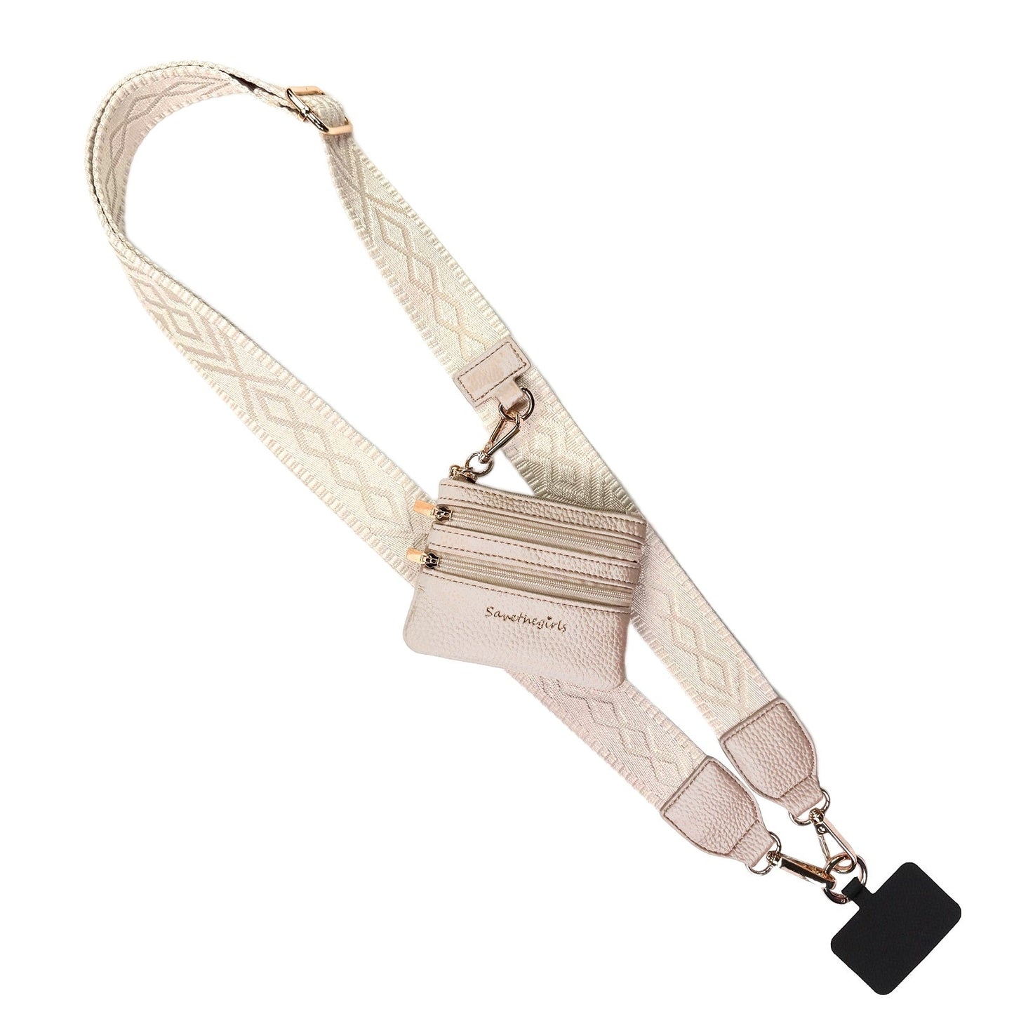 Clip & Go Strap w/Zippered Pouch Classic SaveTheGirls