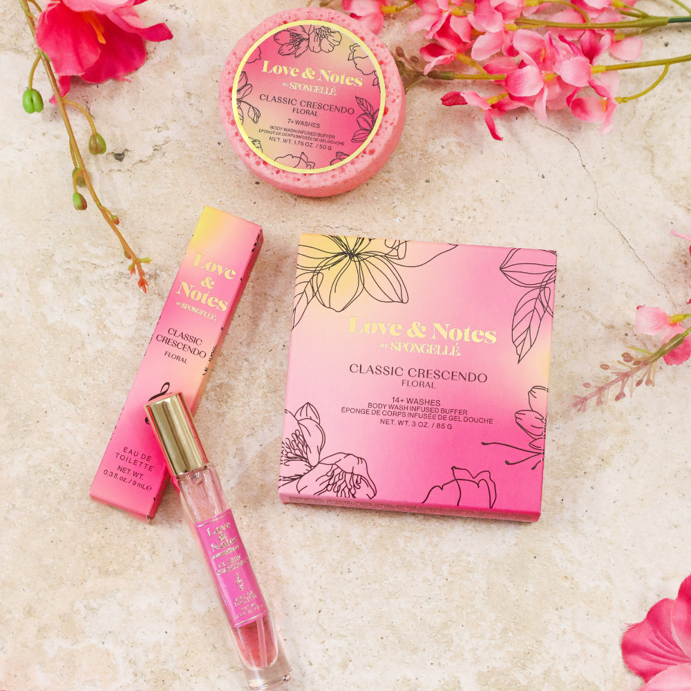 Classic Crescendo Love & Notes Trio Set Spongellé