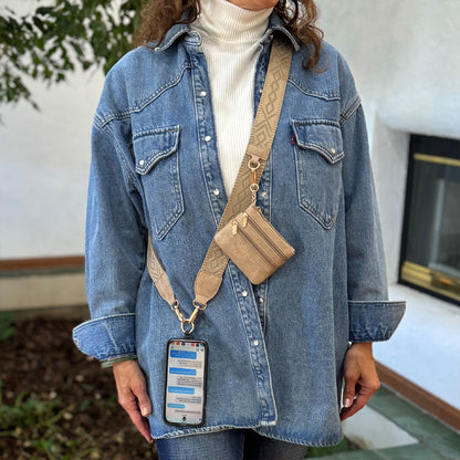 Clip & Go Strap w/Zippered Pouch Classic SaveTheGirls