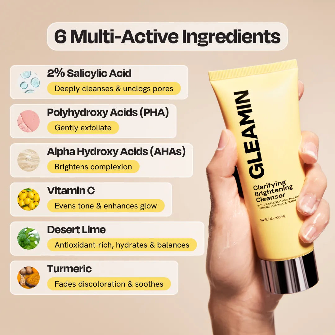 Clarifying Brightening Cleanser Gleamin