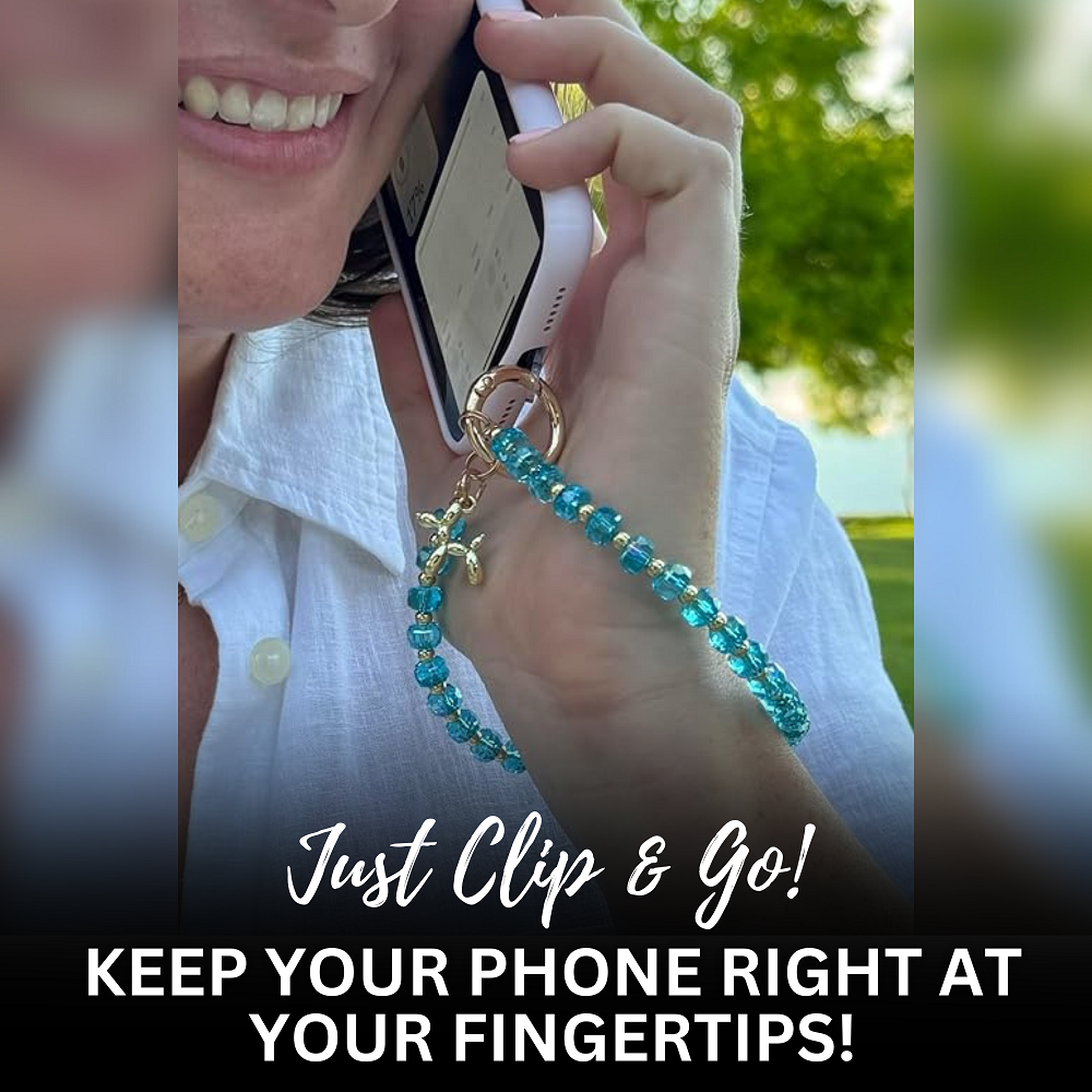 Clip & Go Beaded Wristlet Bedazzled Collection SaveTheGirls