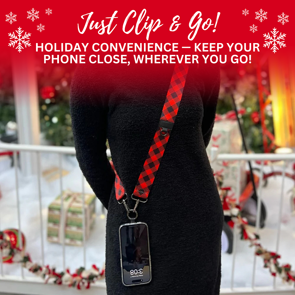 Clip & Go Strap Christmas SaveTheGirls