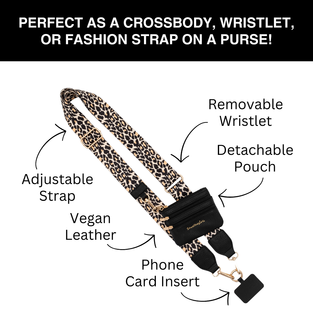 Clip & Go Strap w/Zippered Pouch SaveTheGirls