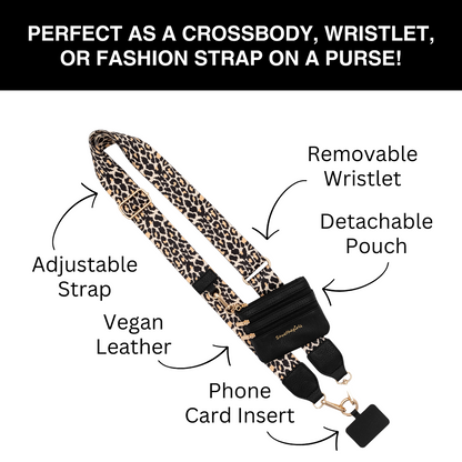 Clip & Go Strap w/Zippered Pouch SaveTheGirls