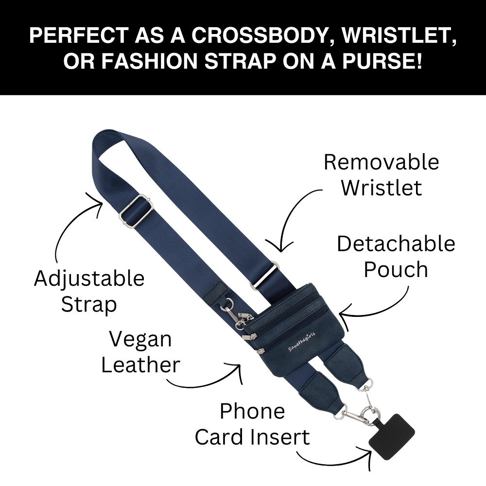 Clip & Go Strap with Pouch - Neutral Collection SaveTheGirls