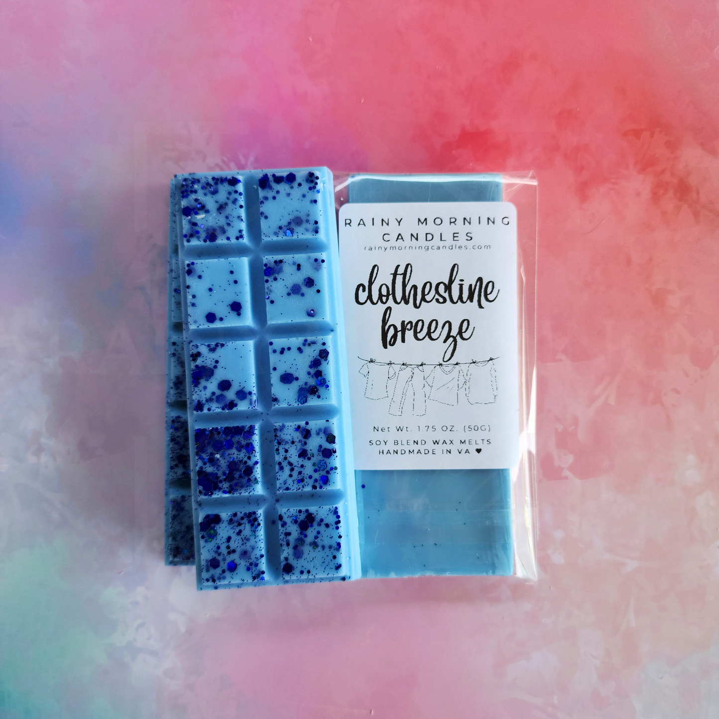 Clothesline Breeze | Wax Melts Rainy Morning Candles