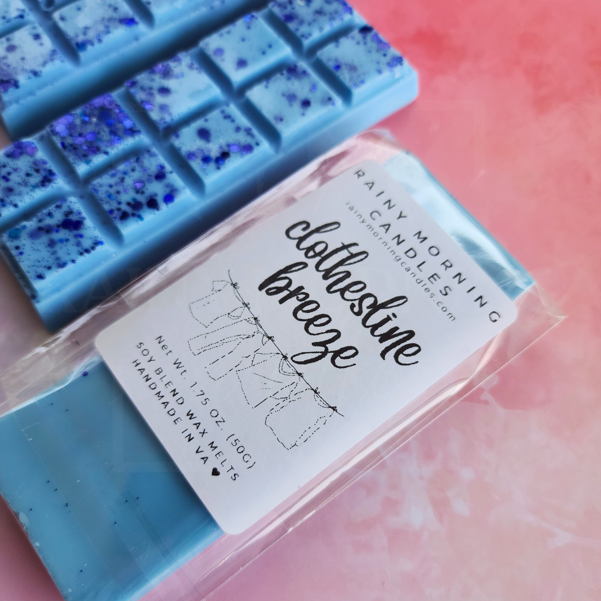 Clothesline Breeze | Wax Melts Rainy Morning Candles