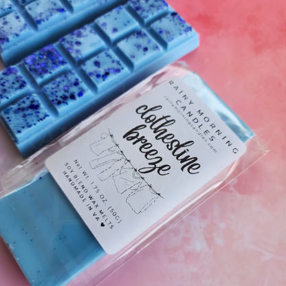 Clothesline Breeze | Wax Melts Rainy Morning Candles