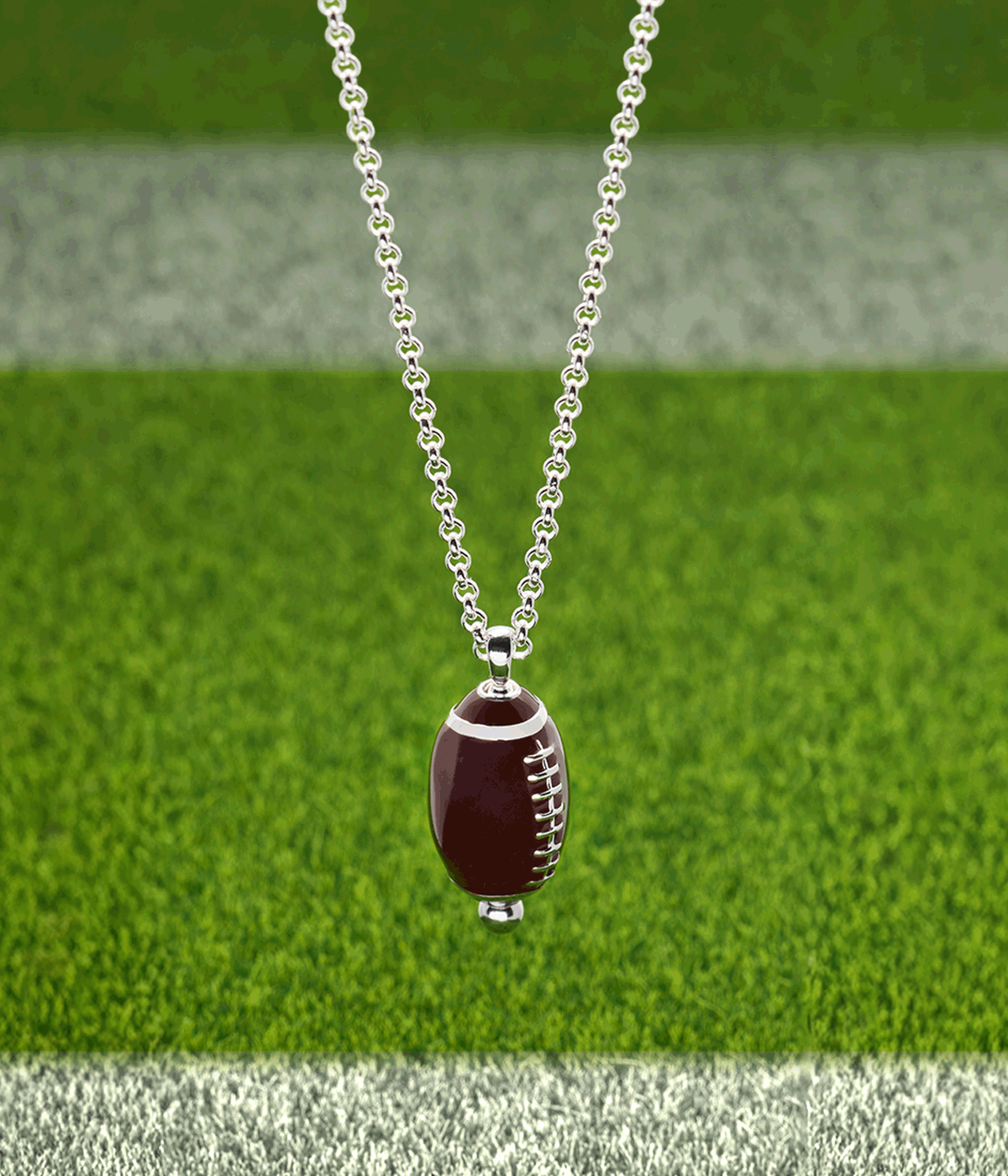 Football Spinner Pendant ALEX AND ANI