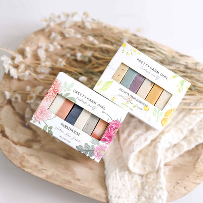 Complete Soap Sampler Set Pretty farm girl