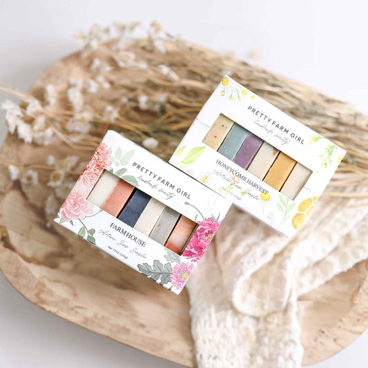 Complete Soap Sampler Set Pretty farm girl