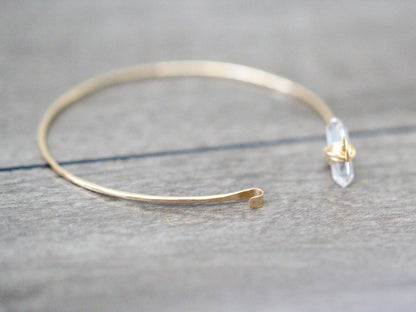 Crest Bracelet - Crystal Quartz
