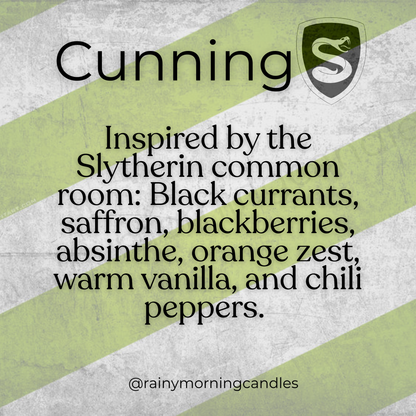 Cunning | Sorting Collection | HP Inspired Wax Melts Rainy Morning Candles