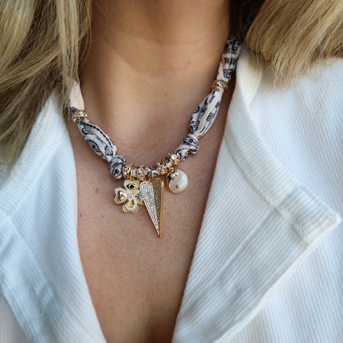 Lucky Love Knot Necklace Lucky Goldie