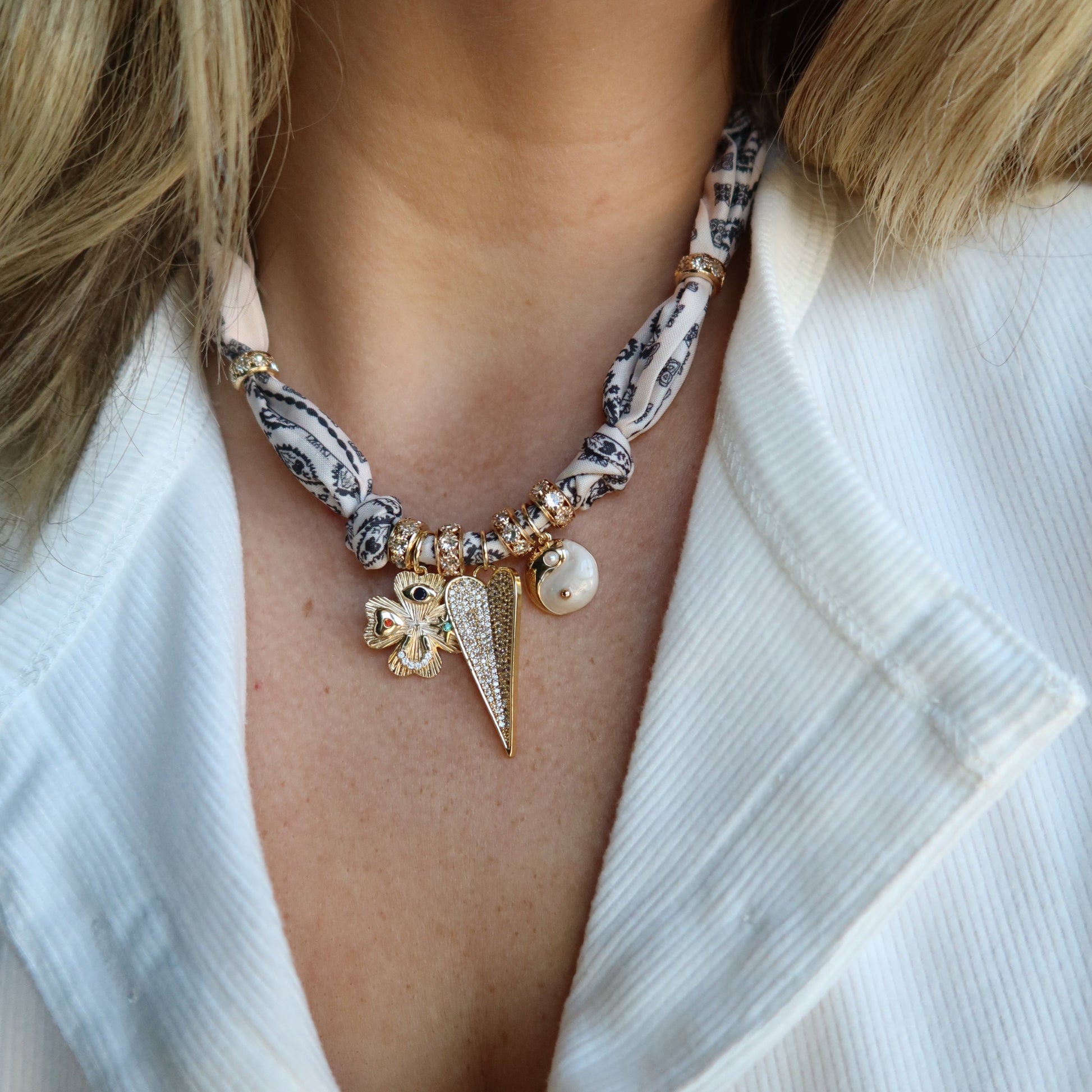 Lucky Love Knot Necklace Lucky Goldie