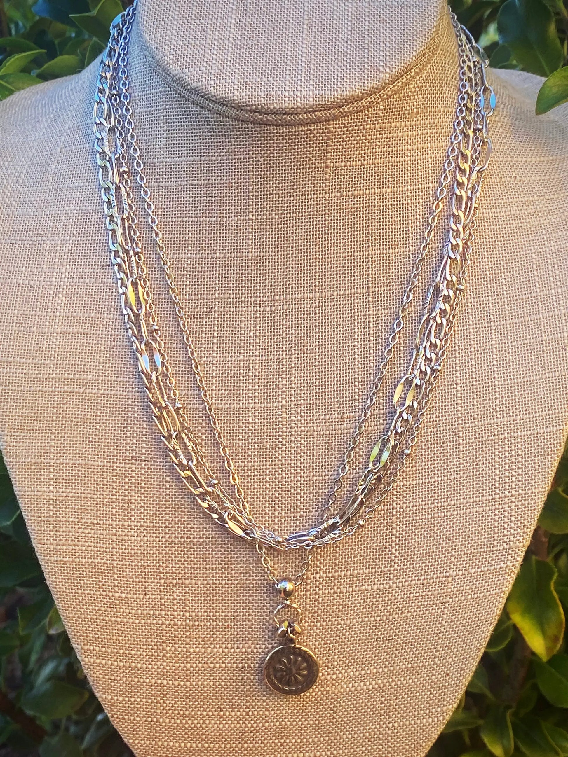 MULTI CHAIN NECKLACE Bellaforma Jewelry