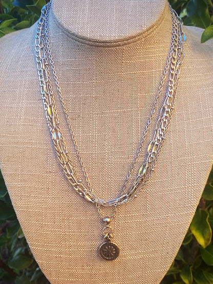 MULTI CHAIN NECKLACE Bellaforma Jewelry