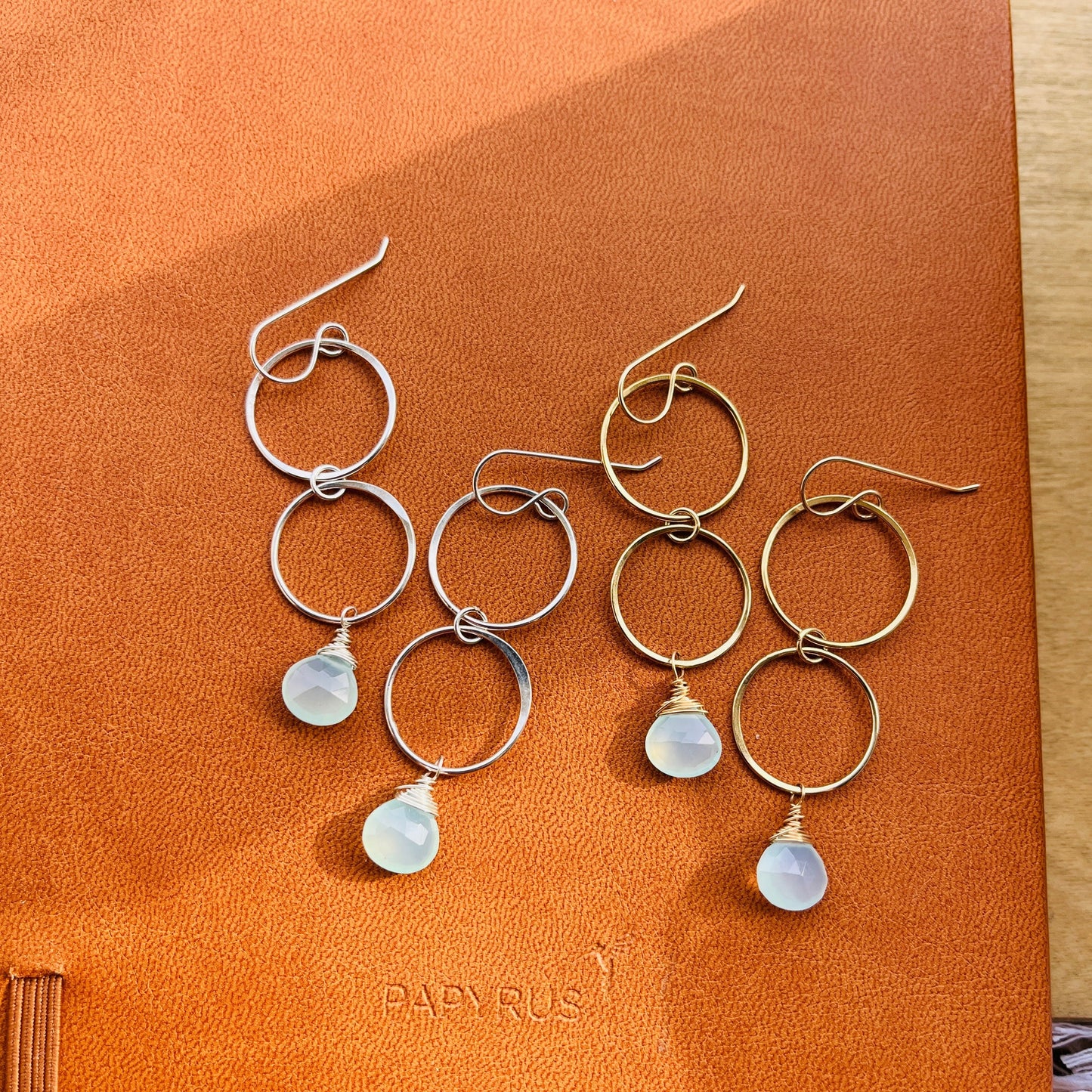 SAL CHALCEDONY EARRINGS