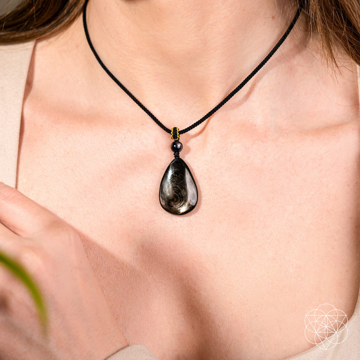 The ﻿Hypersthene Millionaire Manifestation Pendant Conscious Items